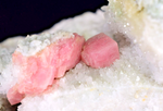 7cms RHODOCHROSITE GRIZZLY BEAR MINE COLORADO U S A RHOMBOHEDRAL CRYSTALS RB651