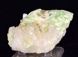 7.5cms AUGELITE CRYSTAL PERU DARK GREEN BRIGHT NEEDLE QUARTZ PASTO BUENO AB233