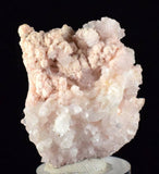 4cms RHODOCHROSITE ROSETTE QUARTZ PERU PINK CRYSTALS NEEDLES MINERAL RB127