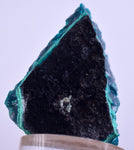 3cm GEM BLUE MALACHITE CHRYSOCOLLA PERU ROSETTE BOTRYOIDAL CRYSTAL GRAPE  UB124