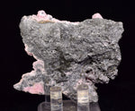 7.3cms RHODOCHROSITE ROSETTE PERU PINK CRYSTALS HUANZALA MINE MINERAL RB623