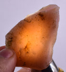 19.5 grams GEM PINK OPAL PERU ROUGH CORAL COLOR TRANSLUCENT MINERAL PB39