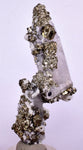 7cms CALCITE QUARTZ PYRITE DICKITE SCHEELITE ? PERU HUANZALA AB122