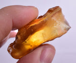 165 grams GEM GOLDEN OPAL PERU TRANSLUCENT SCENIC MINERAL SPECIMEN OB114