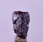 0.9cms PROUSTITE PYRARGIRITE CRYSTAL RUBY SILVER PERU UCHUCCHACUA MINE HB273