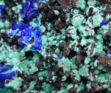 7.1cms AZURITE MALCHITE CRYSTALS PERU MINERAL SPECIMEN CUSCO UB209