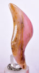 52.5cts GEM PINK OPAL CABOCHON PERU TRANSLUCENT JEWELRY PENDANT BB341