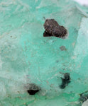 4.8cms GREEN FLUORITE CRYSTAL PERU HUANZALA PERU SHINY K79