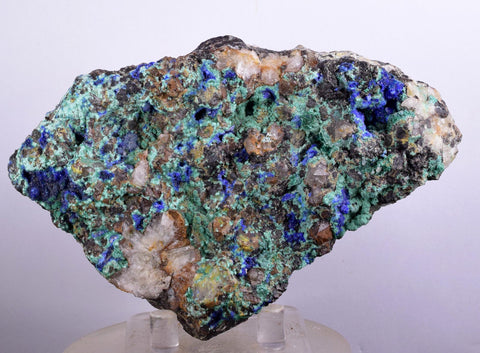 12cms GEM BROCHANTITE LINARITE MICRO CRYSTALS INCA DE ORO CHILE MINIATURE Z20