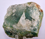 10.5cms DRUZY CHRYSOCOLLA SELENITE  QUARTZ LILY MINE PERU 2000 DISCOVERY DB53