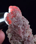 6.2 cms GEM RHODOCHROSITE CRYSTALS PERU MANUELITA MINE MINERAL SPECIMEN RB331