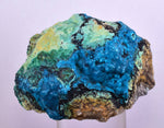 5.4cms QUARTZ CHRYSOCOLLA BOTRYOIDAL TENTADORA MINE PERU MINERAL SPECIMEN CB118