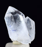 13 Carats BLUE DUMORTIERITE IN BI TERMINAL QUARTZ PENDANT SPECIMEN UB225