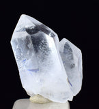 13 Carats BLUE DUMORTIERITE IN BI TERMINAL QUARTZ PENDANT SPECIMEN UB225