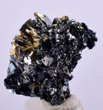 1.8cms GOLDEN RUTILE HEMATITE SPRAY NEEDLES CRYSTALS TITANIUM BAHIA BRAZIL  XB05