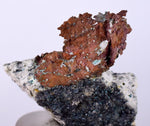 3.4cms NATIVE COPPER PERU CRYSTAL IRON NEW FIND SOME FINE IRIDESCENT IB26