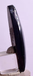 4.3 Grams LEMURIAN BLACK JADE GEM PERU PYRITE JEWELRY CABOCHON PENDANT BB188