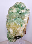8.4cms ATACAMITE CALCITE DRUZY CHRYSOCOLLA MALACHITE LILY MINE PERU DB72