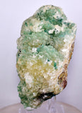 8.4cms ATACAMITE CALCITE DRUZY CHRYSOCOLLA MALACHITE LILY MINE PERU DB72