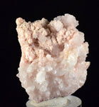 4cms RHODOCHROSITE ROSETTE QUARTZ PERU PINK CRYSTALS NEEDLES MINERAL RB127
