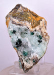 8.5cms ATACAMITE DRUZY MALCHITE CHRYSOCOLLA LILY MINE PERU MINERAL AB141