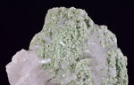 13cms FUCHSITE MUSCOVITE QUARTZ RARE CRYSTAL CHROMIUM MINERAL SPECIMEN PERU KB52