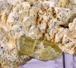 6.7cms YELLOW APATITE CRYSTALS IMILCHIL MOROCCO MINERAL SPECIMEN AB238