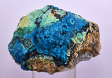 5.4cms QUARTZ CHRYSOCOLLA BOTRYOIDAL TENTADORA MINE PERU MINERAL SPECIMEN CB118