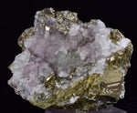 10.9cms PYRITE CUBIC FLUORITE QUARTZ PERU SHINY CRYSTALS MINERAL COLLECTOR MB134