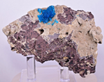 8.9cms CAVANSITE PENTAGONITE ? HEULANDITE STILBITE INDIA SHINY CRYSTALS  TB124