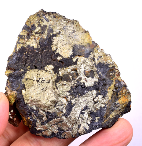 290Grams INCA GOLDEN HEALER PYRITE MAGNETITE ROUGH MAGNETIC PERU  MB146