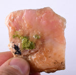 31.5grams GEM PINK OPAL PERU ROUGH CORAL COLOR TRANSLUCENT MINERAL PB11