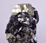 7.2cms MARCASITE PYRITE QUARTZ  ARSENOPYRYTE  PERU SHINY CRYSTALS MINERAL MB115
