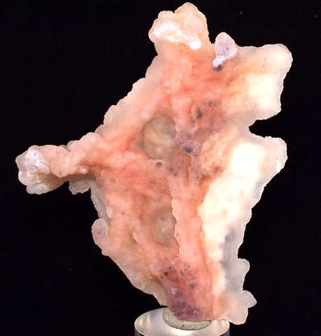 8.3cms GEM PINK OPAL NATURAL SCULPTURE BOTRYOIDAL PERU QUARTZ TRANSLUCENT PB27