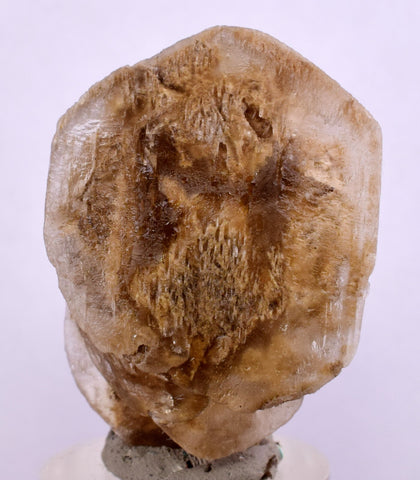 3.7 cms DESERT ROSE SELENITE CRYSTAL PERU GOLDEN SUISEKI TRANSLUCENT TB98
