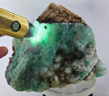 15cms MOUNTAIN OF GEM SILICA DRUZY CHRYSOCOLLA BOTRYOIDAL LILY MINE PERU DB94