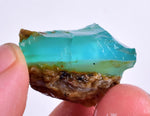 73.5cts GEM BLUE OPAL HIGH QUALITY PERU ROUGH SCENIC MINERAL SPECIMEN OB150