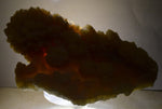 18cms NATURAL SCULPTURE LION CALCITE ARAGONITE (?) CRYSTALS PERU SHINY GB56