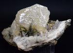 18 cms CALCITE EPIDOTE QUARTZ CRYSTALS INCLUTIONS PERU MINERAL SPECIMEN GB36