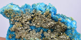 6.5cms CHALCANTHITE MELANTERITE ROMERITE ALUNOGEN PERU NATURAL  CRYSTALS FB68