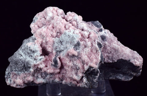 6.2cms RHODOCHROSITE ROSETTE PERU PINK CRYSTALS HUANZALA MINE MINERAL RB561
