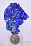 5.8cms AZURITE MALACHITE AZURMALACHITE CRYSTALS PERU MINERAL SPECIMEN UB200