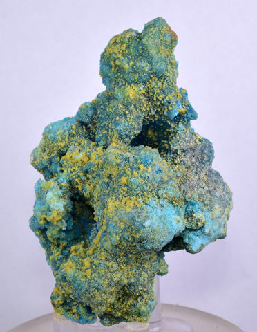 8.6cms CHALCANTHITE MELANTERITE ROMERITE ALUNOGEN PERU NATURAL  CRYSTALS FB73