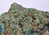 12.5cms DIOPTASE CRYSTALS PERU QUARTZ CHRYSOCOLLA MINERAL SPECIMEN KB40