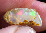 7.5cts FIRE OPAL ETIOPE ROUGH PRECIOUS FIRE OPAL ETHIOPIAN JEWELRY OB68