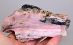 775grs. PINK OPAL NATURAL GLOBE FISH ? PERU ROUGH TRANSLUCENT CORAL COLOR PB99