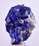 3.7cms GEM AZURITE CRYSTALS MOROCCO ROYAL BLUE COLOR SHARP SHINY UB107