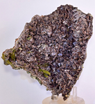 18cms PREMIUM AXINITE EPIDOTE GARNET QUARTZ CRYSTALS PERU AESTHETIC AB221
