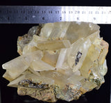 17cms SELENITE CRYSTAL LILY MINE 2000 DISCOVERY PERU MINERAL SPECIMEN TB123