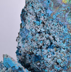 20cms QUARTZ CHRYSOCOLLA BOTRYOIDAL TENTADORA MINE PERU MINERAL SPECIMEN CB160